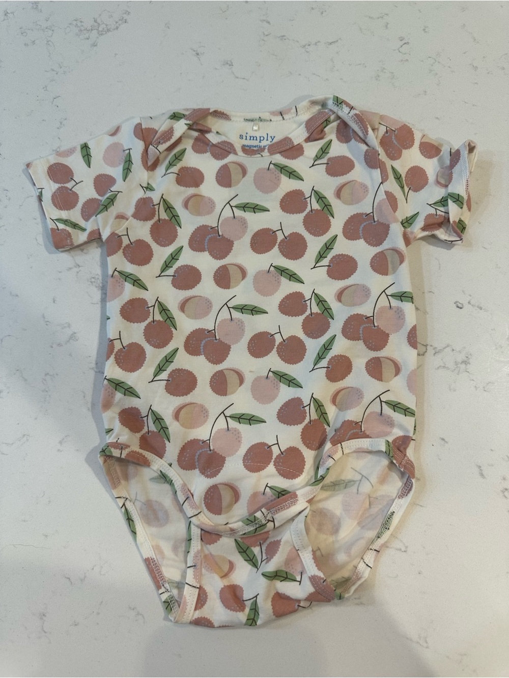 Magnetic me lychee bodysuit